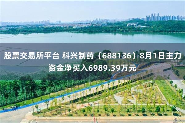 股票交易所平台 科兴制药（688136）8月1日主力资金净买入6989.39万元