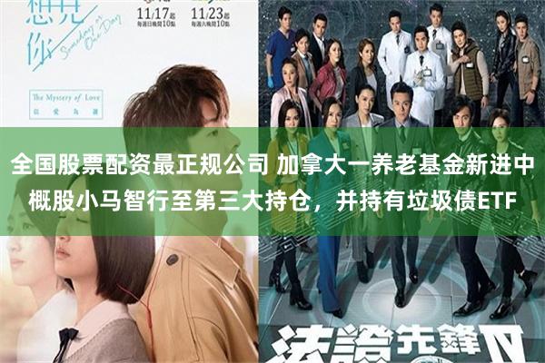 全国股票配资最正规公司 加拿大一养老基金新进中概股小马智行至第三大持仓，并持有垃圾债ETF