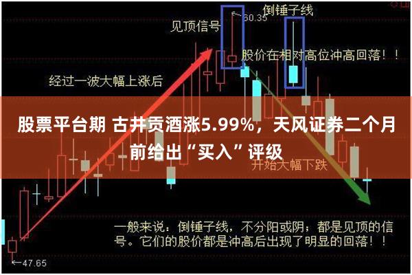 股票平台期 古井贡酒涨5.99%，天风证券二个月前给出“买入”评级