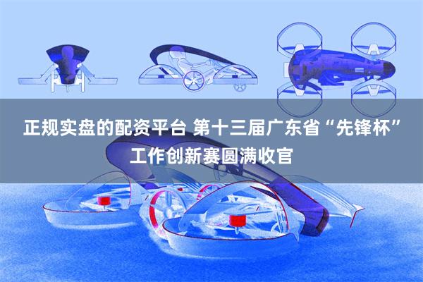 正规实盘的配资平台 第十三届广东省“先锋杯”工作创新赛圆满收官