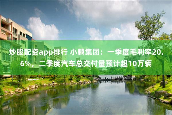 炒股配资app排行 小鹏集团：一季度毛利率20.6%，二季度汽车总交付量预计超10万辆