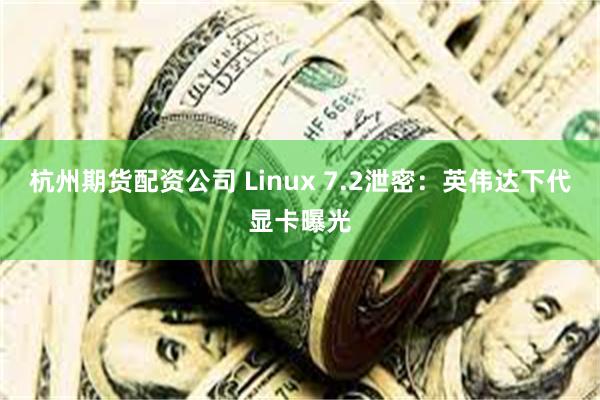 杭州期货配资公司 Linux 7.2泄密：英伟达下代显卡曝光