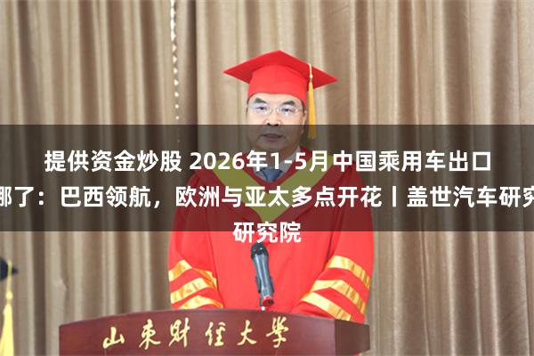 提供资金炒股 2026年1-5月中国乘用车出口到哪了:巴西领航,欧洲与亚太多点开花丨盖世汽车研究院