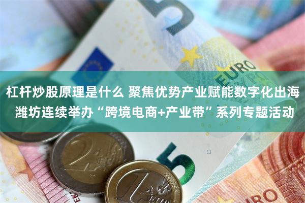 杠杆炒股原理是什么 聚焦优势产业赋能数字化出海 潍坊连续举办“跨境电商+产业带”系列专题活动